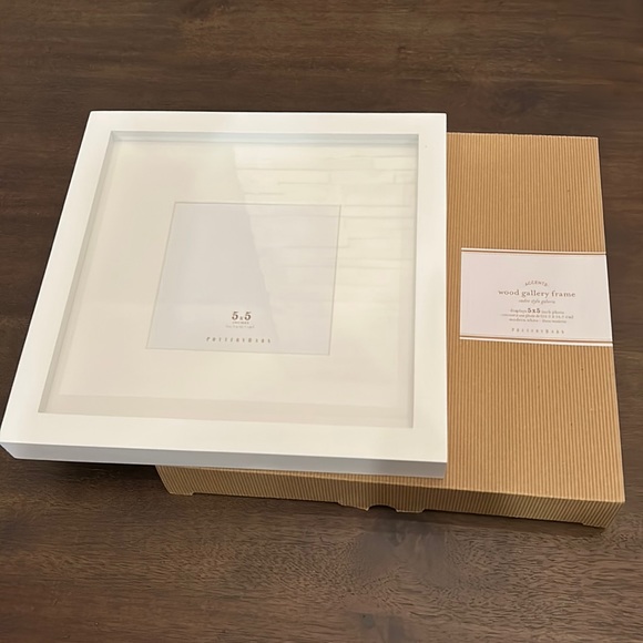 Pottery Barn Accents Pottery Barn White Wood Gallery Frame 3 Poshmark